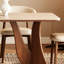 Table rétro en noyer fritté-129574238-129574239