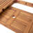 Outdoor 6-Seater Acacia Wood Expandable Dining Set With Cushions
