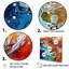 «Blue and Brown Geyser», impression sur toile-1179585017-1179585023