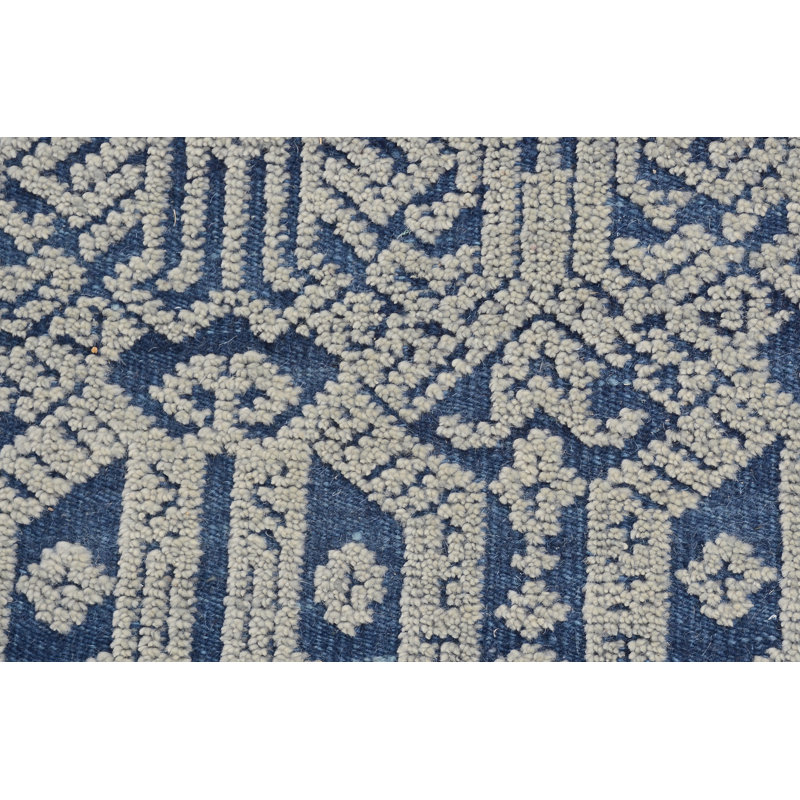 Wool Moroccan Area Rug, Rectangle 8' x 10'