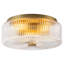 Plafonnier encastré en verre 3 lumières-63328888