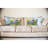 Clematis Outdoor Reversible Throw Pillow