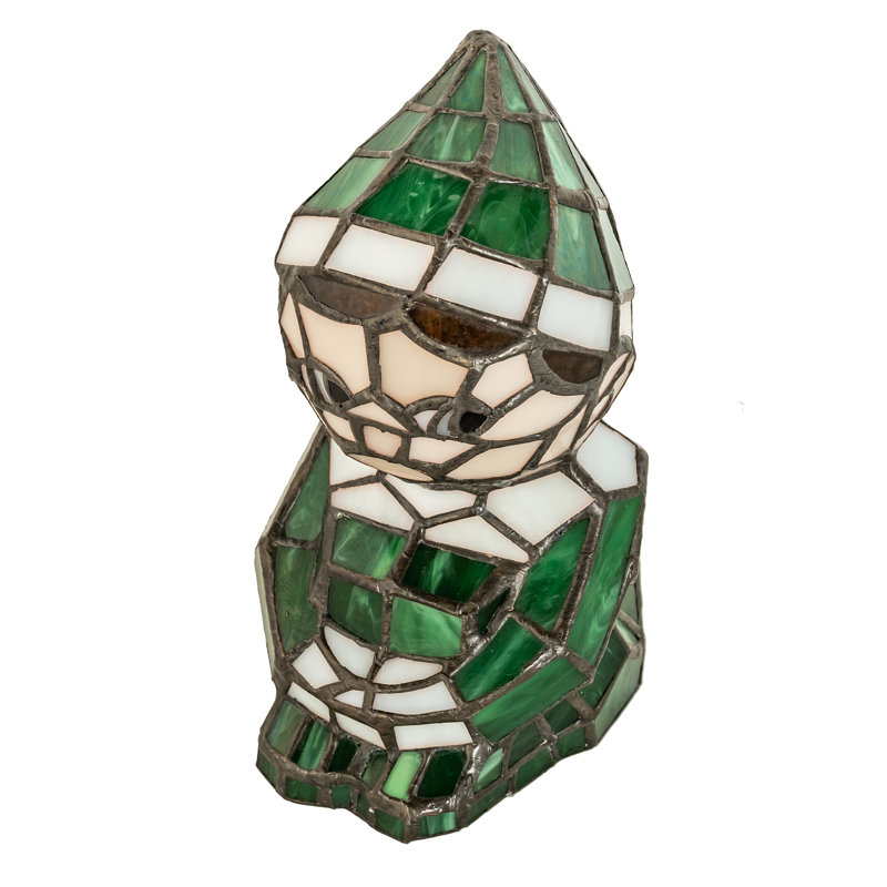Meyda Tiffany & Stained Glass Table Lamp, Green