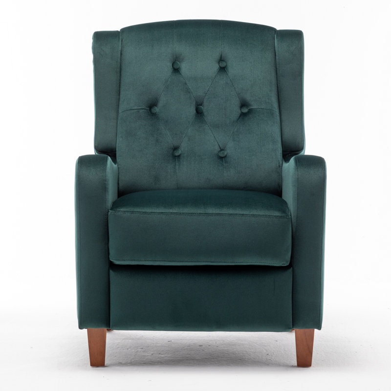 Coulterville Manual Recliner, Green