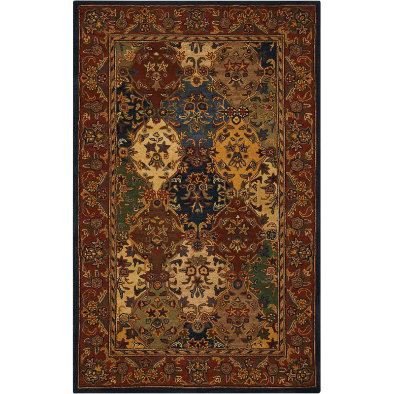 Harmonsburg Wool Oriental Indoor Rug, Rectangle 2'6" x 4'