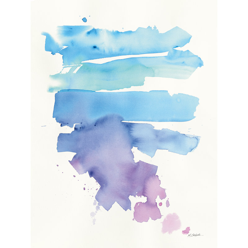 Waterslide - Print, White Single Picture Framed, Yes, 32" H x 24" W x 1.25" D