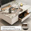 Table basse rectangulaire double ardoise-129911262