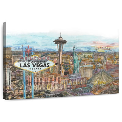 Ravi Vegas Skyline en couleur
