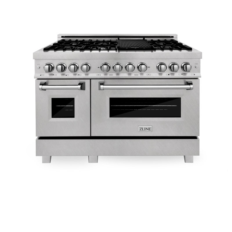 ZLINE 48" Legacy Dual Fuel Range, Black