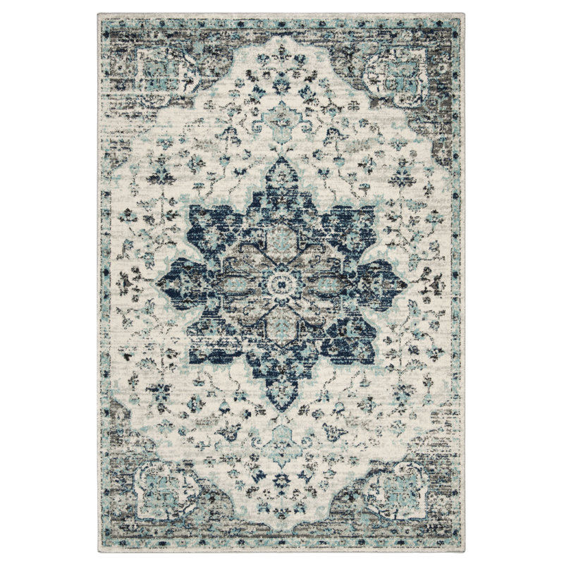 Sylacauga Abstract Area Rug, Rectangle 122 x 183 cm