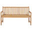 Banc de jardin en teck Jolette-752333691