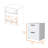 White 2-Drawer Nightstand-1832276408