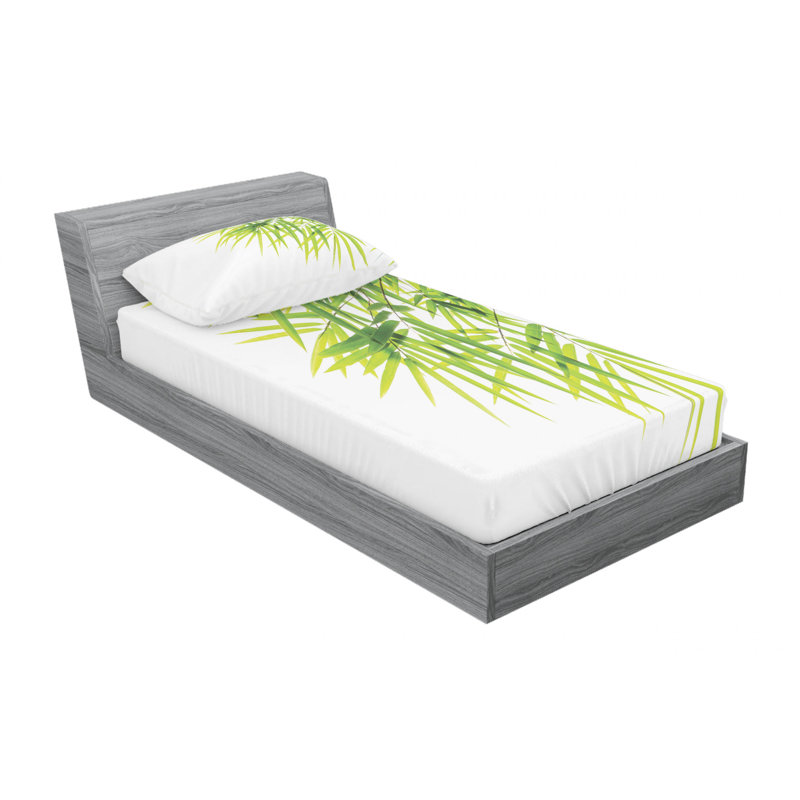 Microfiber Sheet Set, Twin Sheet Set with Fitted Sheet