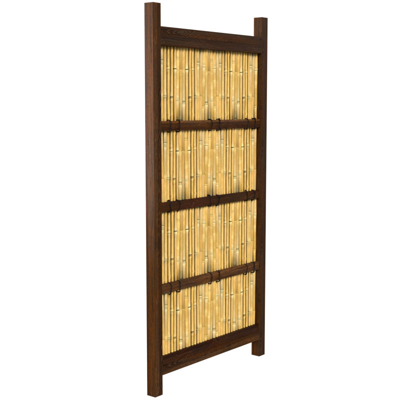 6 ft. H x 3 ft. W Japanese Kumo Fence Panel