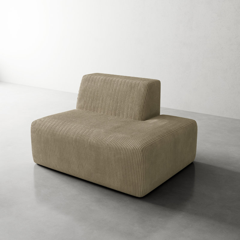 Fauteuil d'appoint Berlare, Kaki