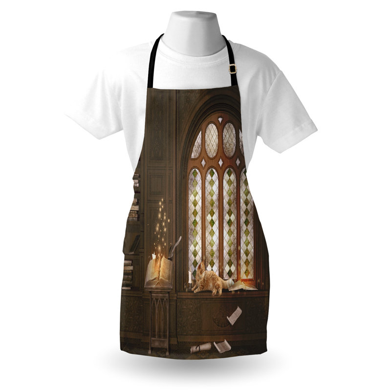 No Pattern Bib Apron