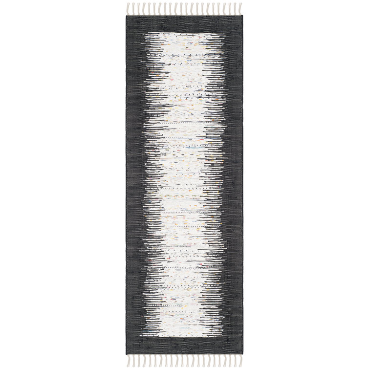 Paynter Hand Woven Cotton Ikat Rug