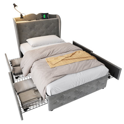 Upholstered Storage Bed