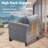 Amerissa Rattan Sectional Seating Group with Cushions-1656360036