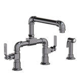 Duncan Kitchen Bridge Faucet with Side Spray