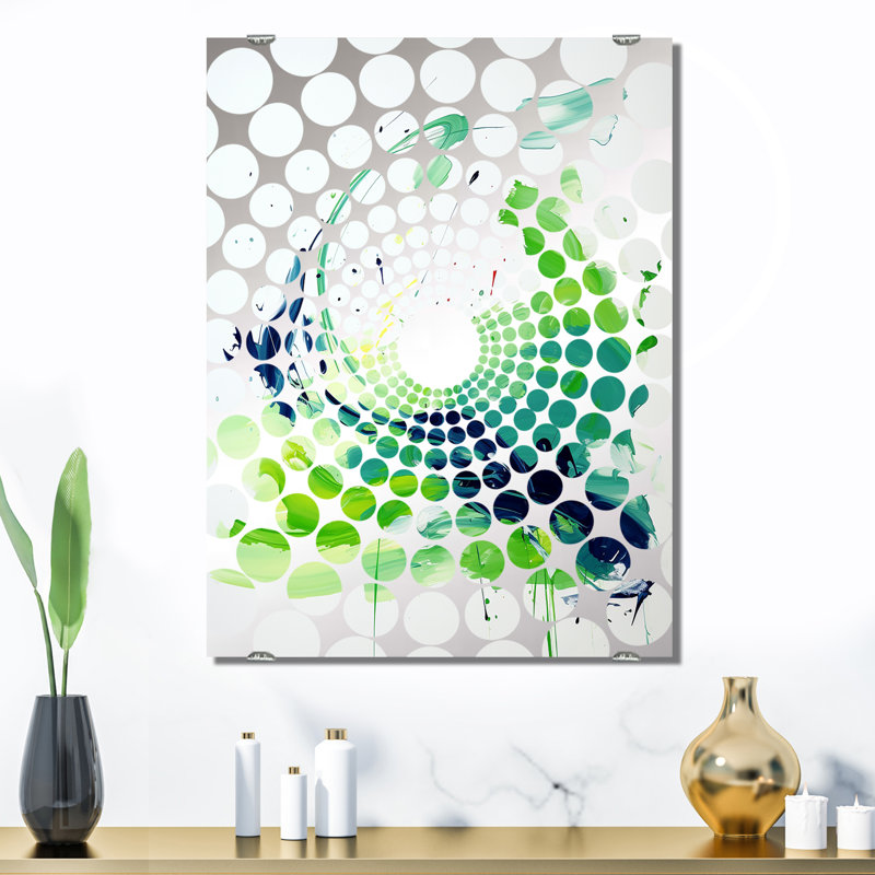Décoration murale miroir abstrait Bough MIR137890, 32 po x 24 po