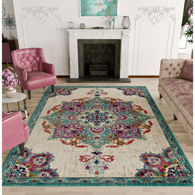 Tapis modernes Akitoshi Bev-440 pour le salon
