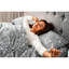 Drap double en 4 pièces avec motif de faune d'hiver sauge, flanelle 100% coton pur, dimensions luxueuses pour matelas de 18 po, douceur due au brossage supérieur du tissu, couverture idéale