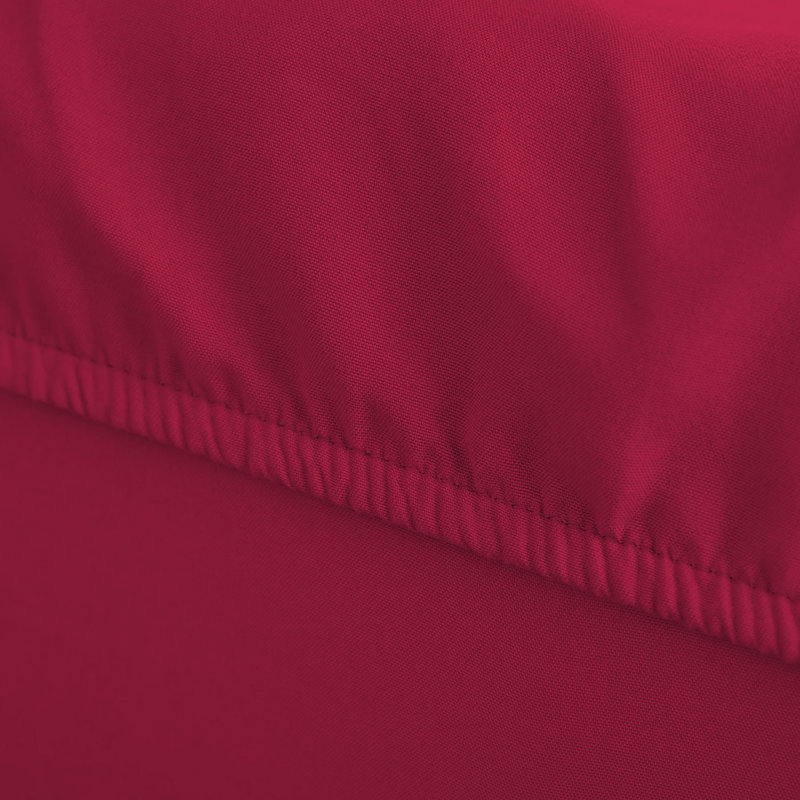 Joshua-Lewis Microfiber Brushed Fitted Sheet, Super King (6'), Red