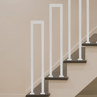 U-Shaped Handrail For Indoor Stairs