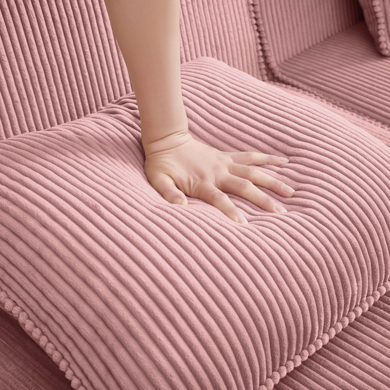 Canapé Corduroy, Rose