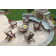 Cape Cod 6-Piece Folding Adirondack Conversation Set
