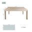 Rectangular Acacia Outdoor Dining Table