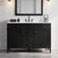 Ensemble de meuble-lavabo simple autoportant 48 po avec comptoir en céramique et système de rangement de salle de bain 48 po-133407146