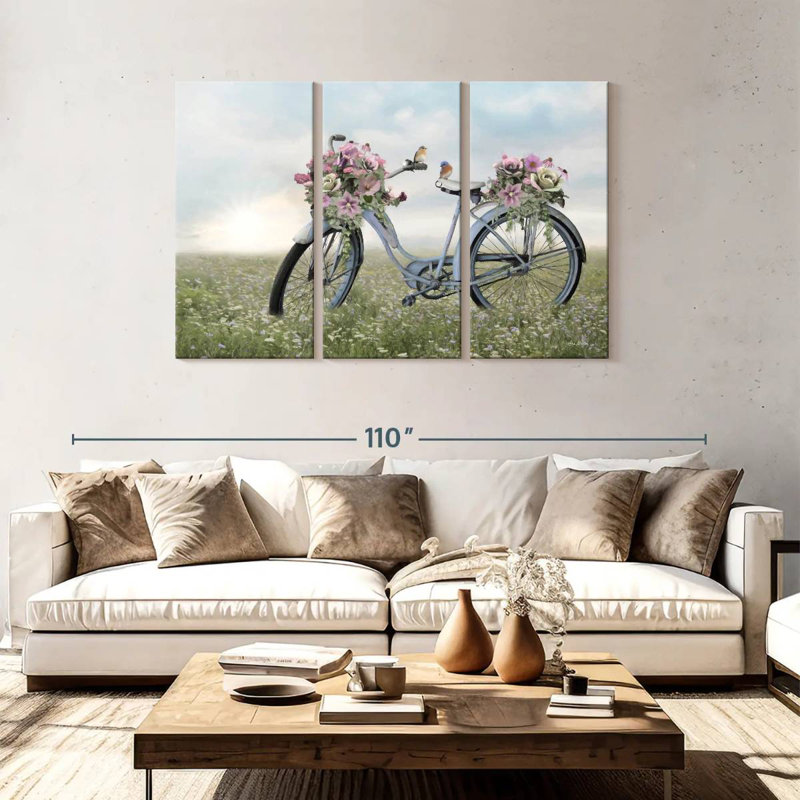 Mehar Fragrant Fields, 48" H x 74" W