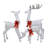 3-Piece Outdoor Lighted Deer Family Display
