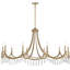 Lustre 10 lumières en laiton Kameron-1416444704