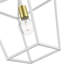 Luminaire suspendu géométrique 1 lumière Howington-1856703246