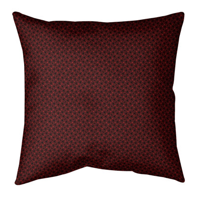 Coussin décoratif à treillis hexagonal Katelyn Elizabeth