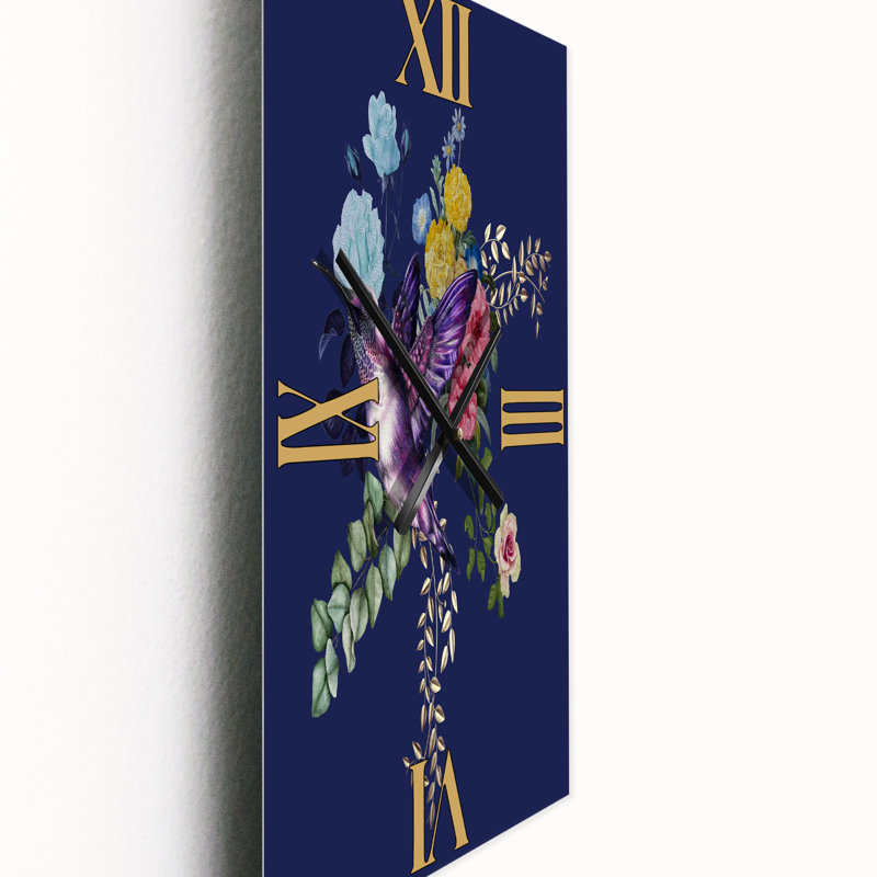 Petit oiseau sur un bouquet de fleurs sauvages I, Petit