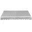  Auvent de patio manuel rétractable en gris / blanc-112618904-112618911-131459382