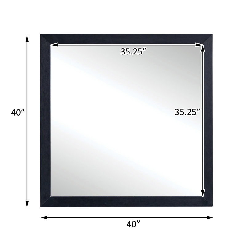 Miroir pour commode, Noir