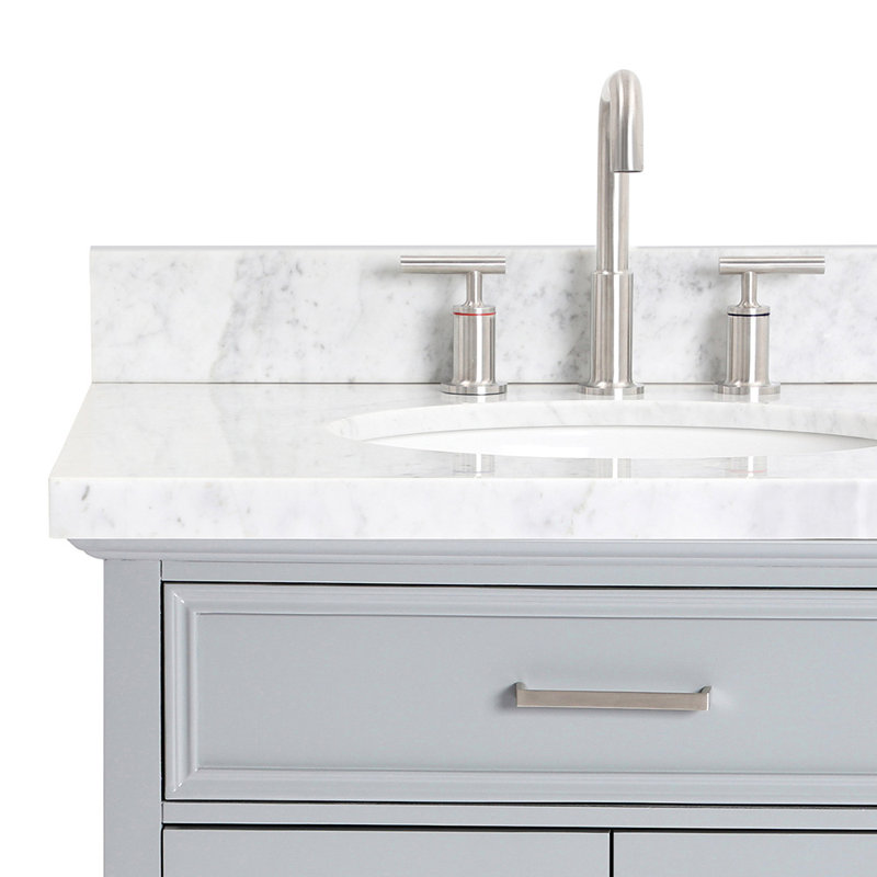 Kensington 43'' W Single Vanity, Right, Gray