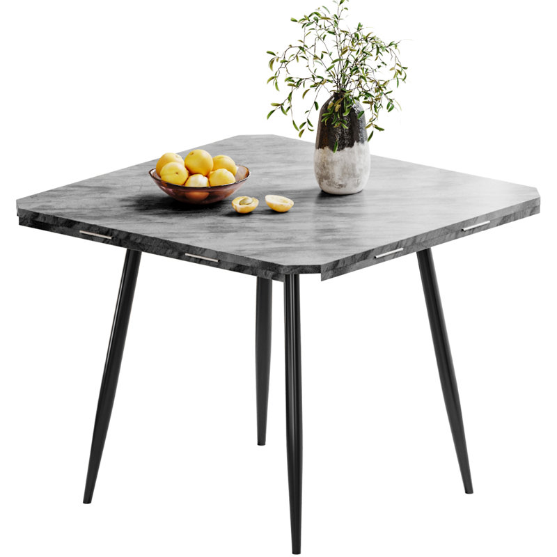 6 - Person Dining Set, Grey, Grey