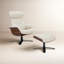 Fauteuil inclinable pivotant de 31 po avec repose-pieds Dillon