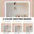 Pink Makeup Vanity Table, MDF Dressing Table with Storage Cabinets & Drawers, Compact for Bedroom-1619259985