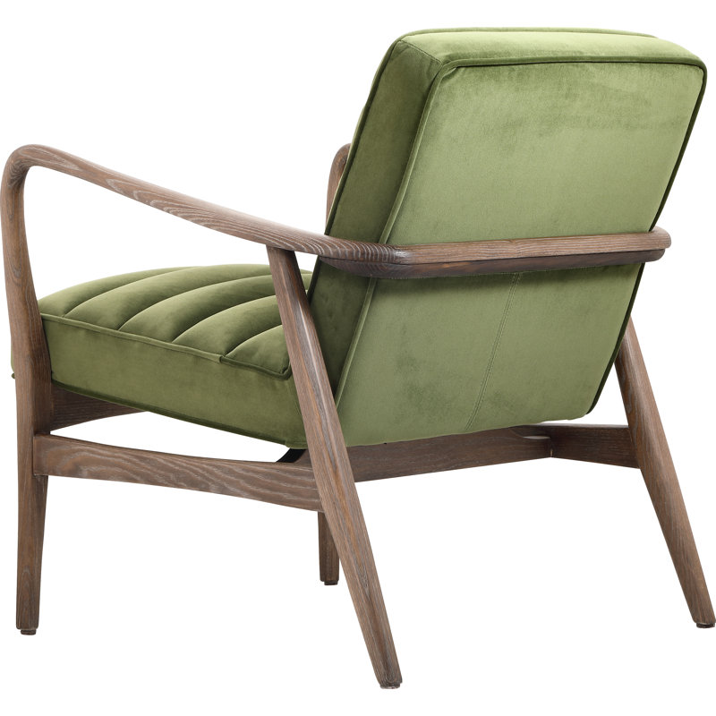 Upholstered Armchair, Green