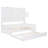 Wooden Daybed With Twin Size Trundle,And All-In-One Cabinet And Shelf-53353194-53352981