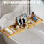 Table de baignoire extensible en bambou Premium