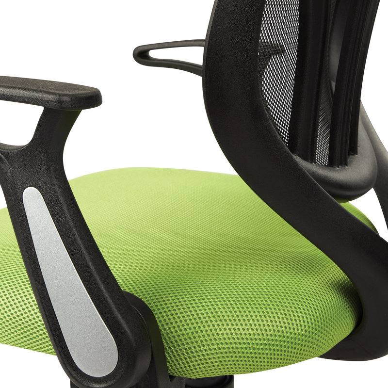 Work Smart Mesh Task Chair, Green