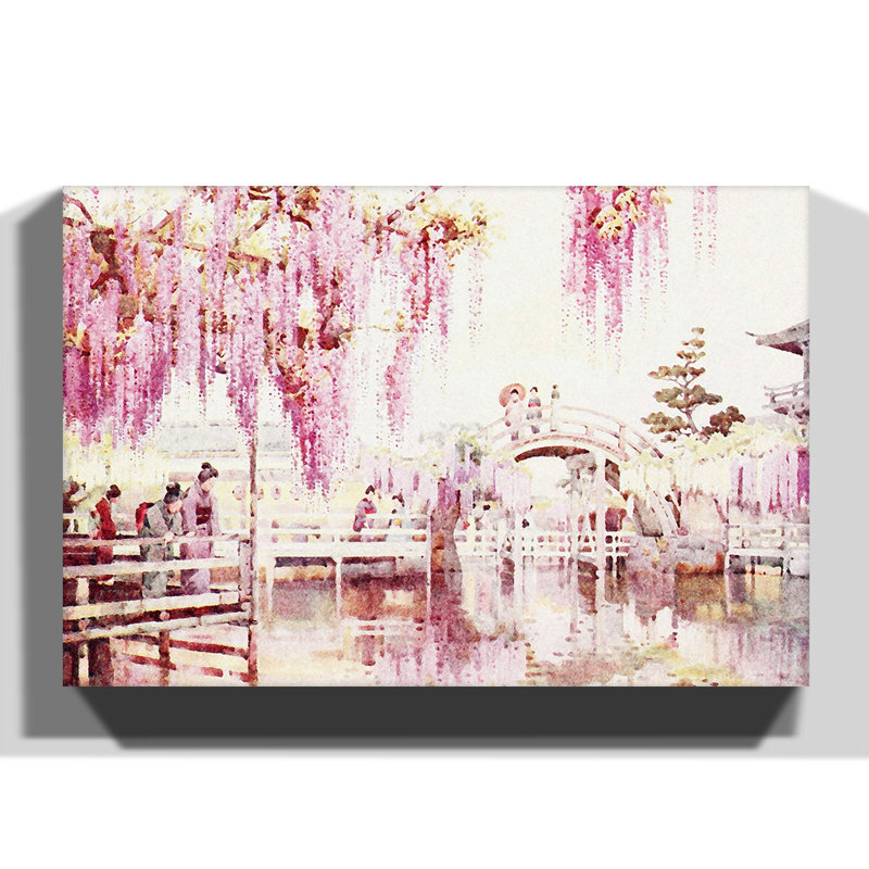 Ella Du Cane - Wrapped Canvas Painting, 50cm H x 76cm W